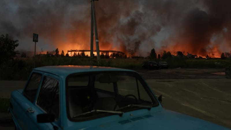 Kyjevem otřásaly exploze: Rusové útočili drony či raketami. Cílem bylo i rodiště Zelenského