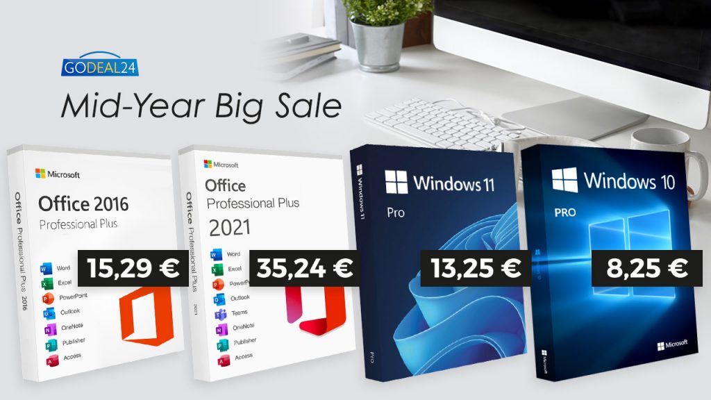 Kde sehnat Office za 15 €? GoDeal24 spouští velký pololetní výprodej softwaru