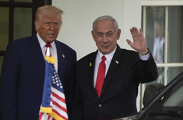 Netanjahu zamíří do Bílého domu. Trump ho má přijmout příští pondělí